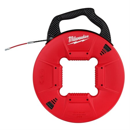 Milwaukee Tool 200 Ft. Polyester Fish Tape w/ Flexible Metal Leader 48-22-4197